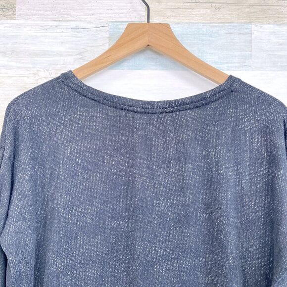 Jaclyn Intimates Pouch Pocket Pajama Dress Gray Soft Stretchy Womens Small - Picture 5 of 7